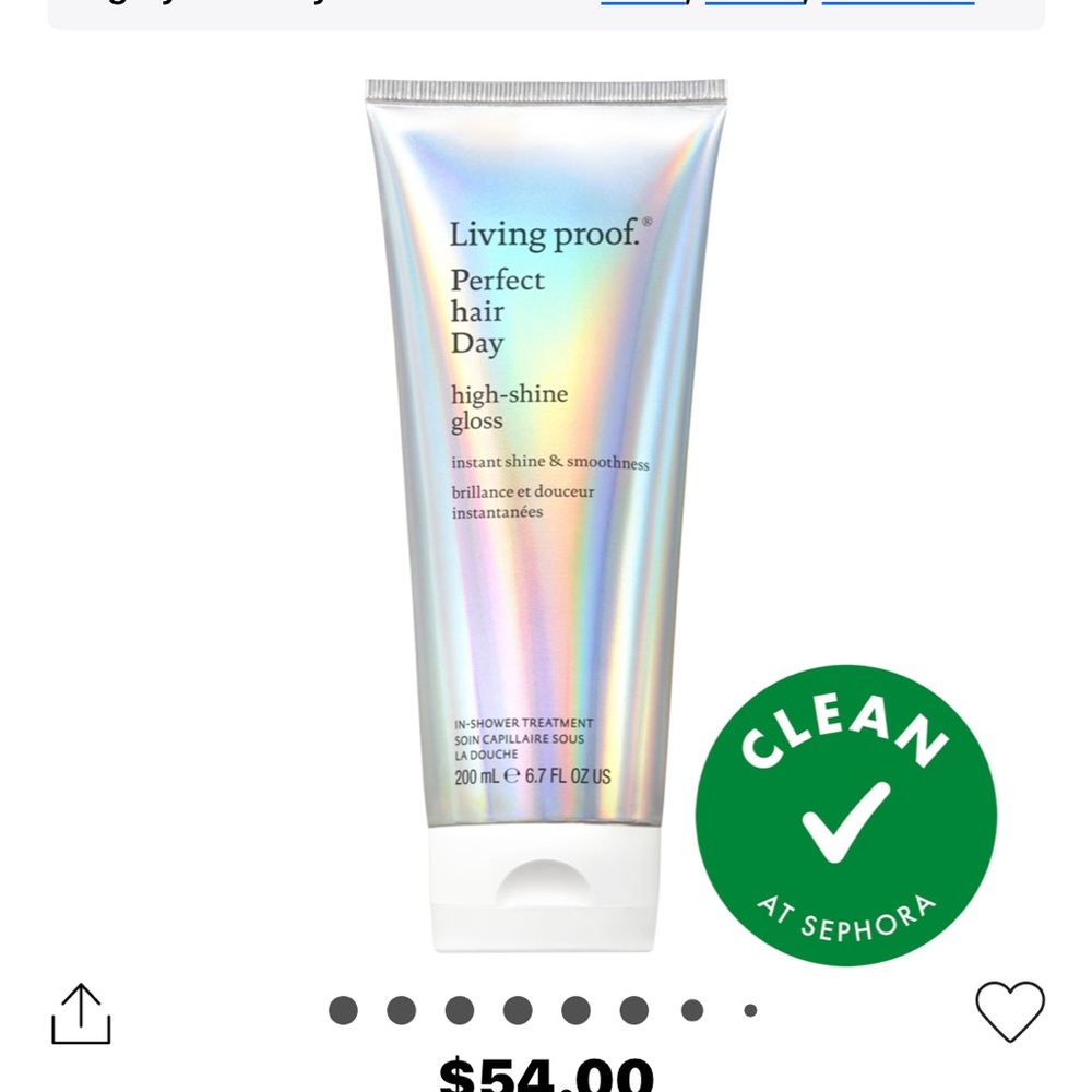 Brand new Unopened by Living Proof Perfect Hair Day Gloss with Iridescent Shine